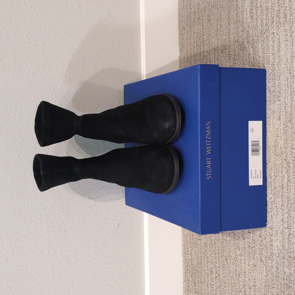 Stuart Weitzman Lilene Bootie Black 36.5